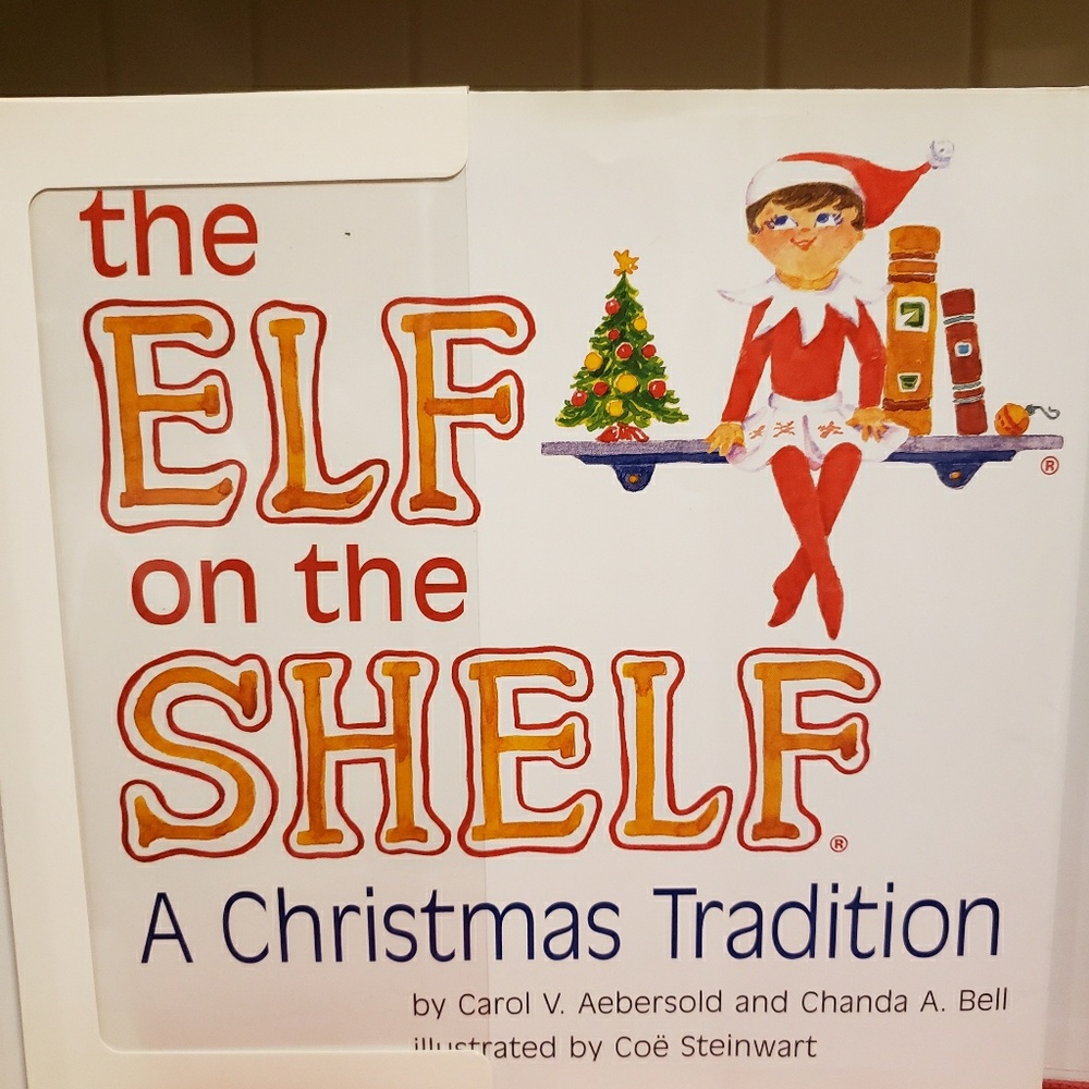 Girl elf on the shelf